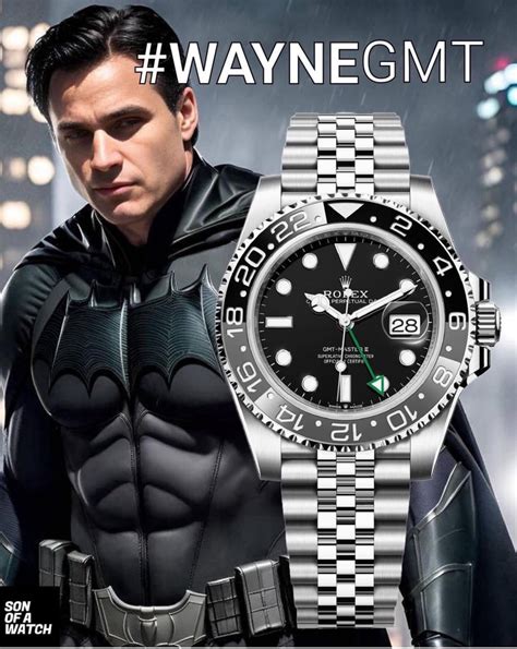 bruce wayne rolex gold|bruce wayne Rolex.